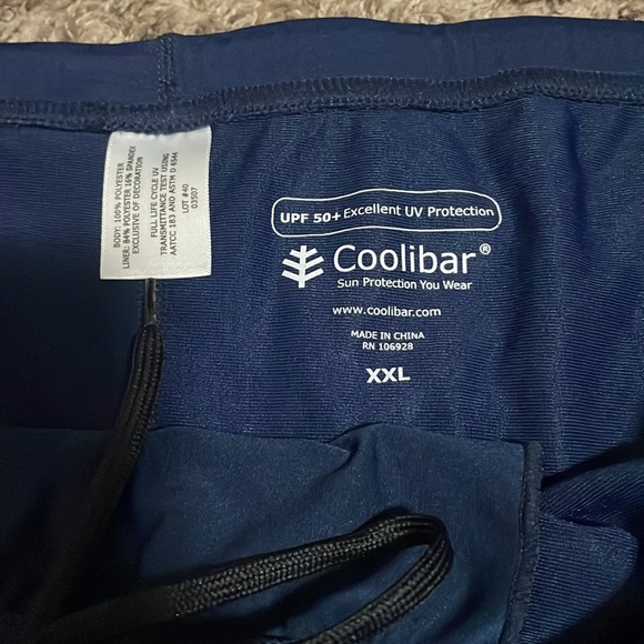 Coolibar Men’s UPF 50+ UV Protection Deep Water Swim Tights - Picture 3 of 6